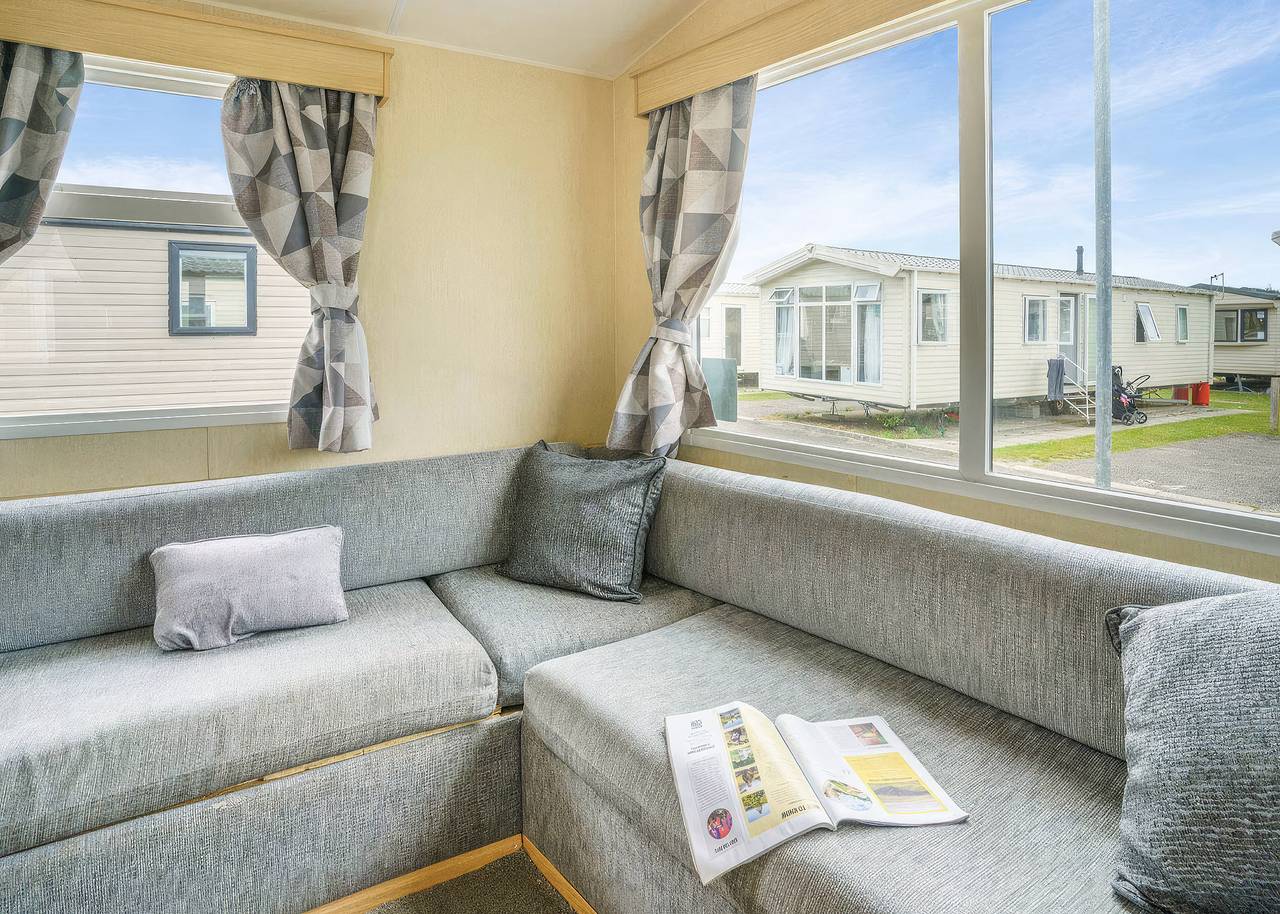 Bronze Caravan with parking 4 in Porthcawl, Bridgend region