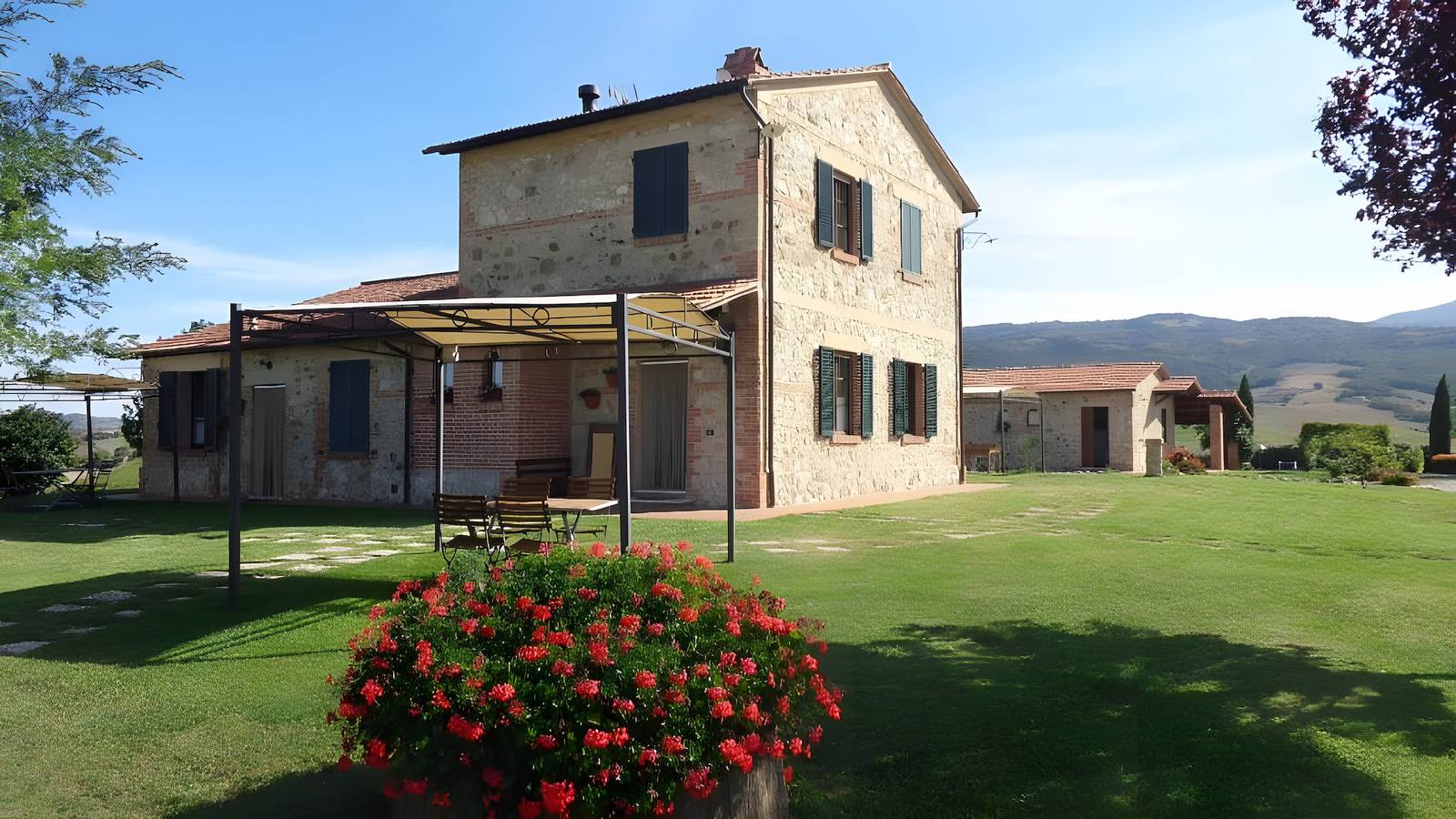 Apartamento entero, Apartamento 'Giallo - La Valle Del Sole' con vistas a la montaña y Wi-Fi in Castiglione d'Orcia region, Val d'Orcia