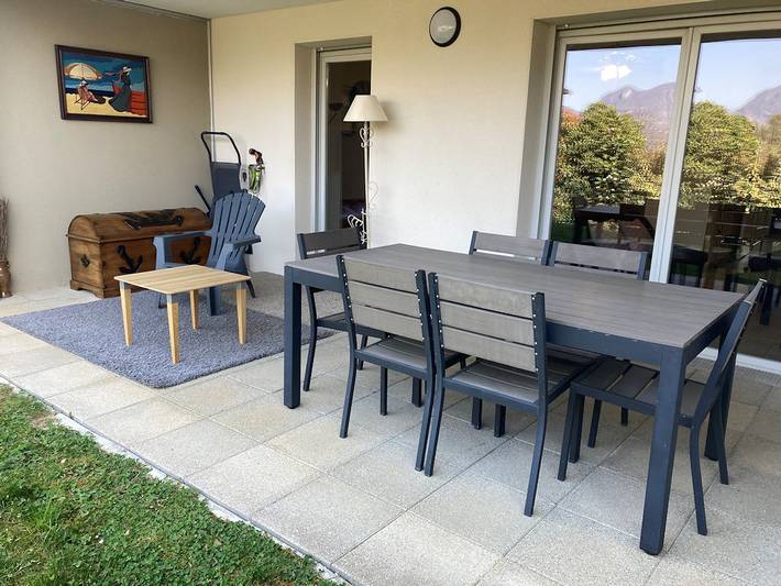 Appartement de vacances pour 4 personnes, avec jardin et terrasse, animaux acceptés