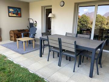 Gîte pour 4 personnes, avec jardin et terrasse, animaux acceptés à Aix-les-Bains