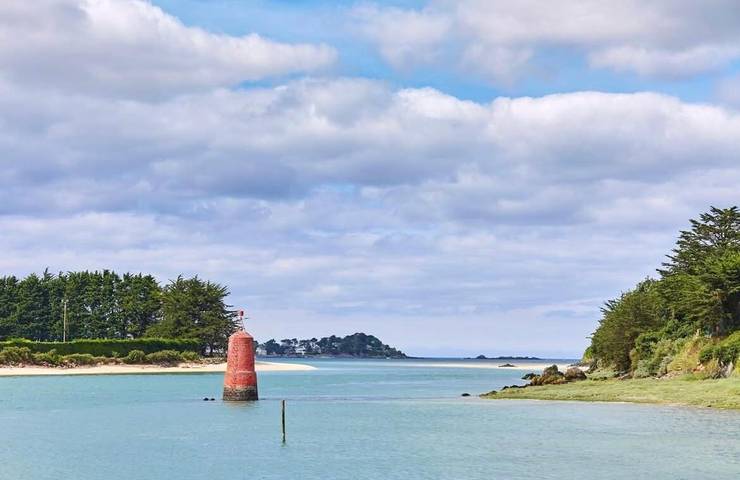 Gîte pour 4 personnes, avec piscine ainsi que balcon et vue dans Plage de Saint-Samson - 2