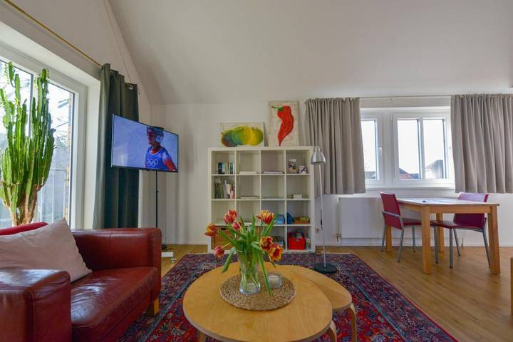 Ferienwohnung für 4 Personen, mit Balkon und Terrasse sowie Garten und Ausblick in Halle (Westfalen) - 4