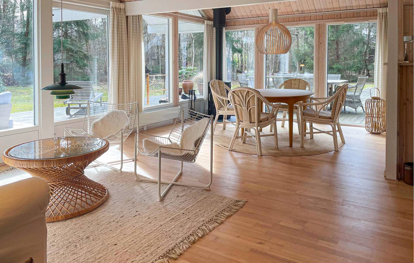 Ferienhaus für 4 Personen mit Terrasse in Rørvig, Nordwestseeland