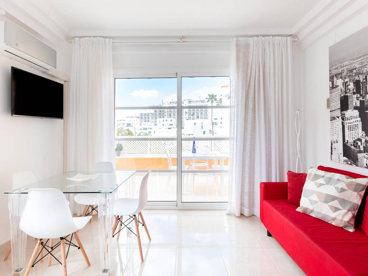 Ganze Ferienwohnung, Ferienwohnung für 3 Personen mit Terrasse in Playa Puerto Colón, Adeje