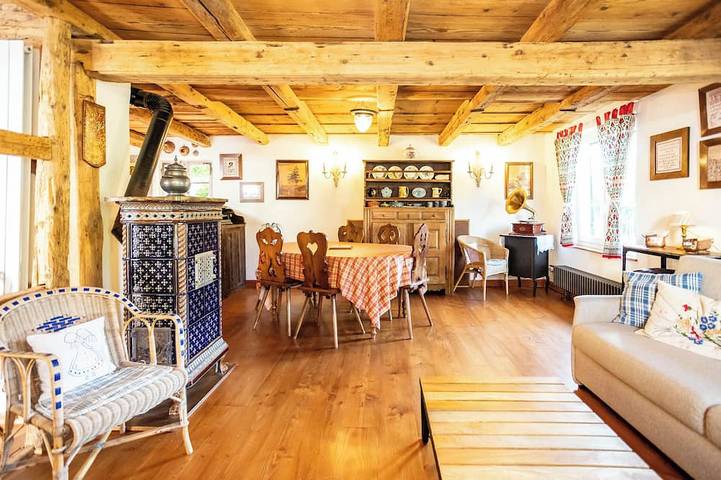 Gîte pour 8 personnes, avec Terrasse et Jardin
