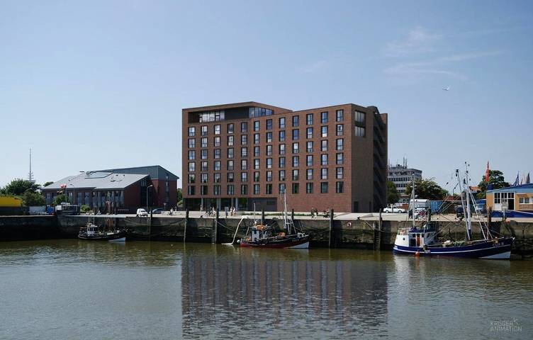 Hotel für 5 Personen, mit Terrasse und Ausblick in Cuxhaven Zentrum - 2