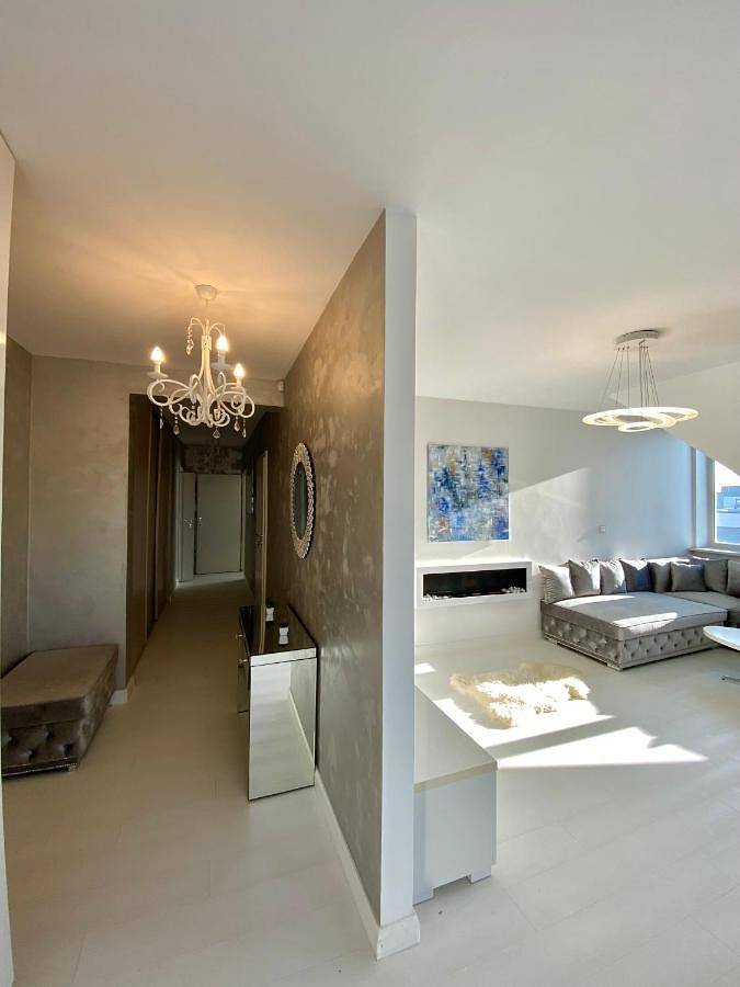 Loft dla 5 osób, z widok w Warszawa