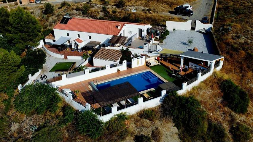 Appartamento per 2 persone, con Balcone e Idromassaggio nonché Terrazza e Giardino a Oria (Andalucía)