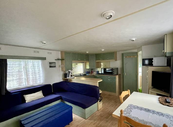 Camping pour 8 personnes, avec Balcon/Terrasse ainsi que Jardin et Vue à Les Mathes