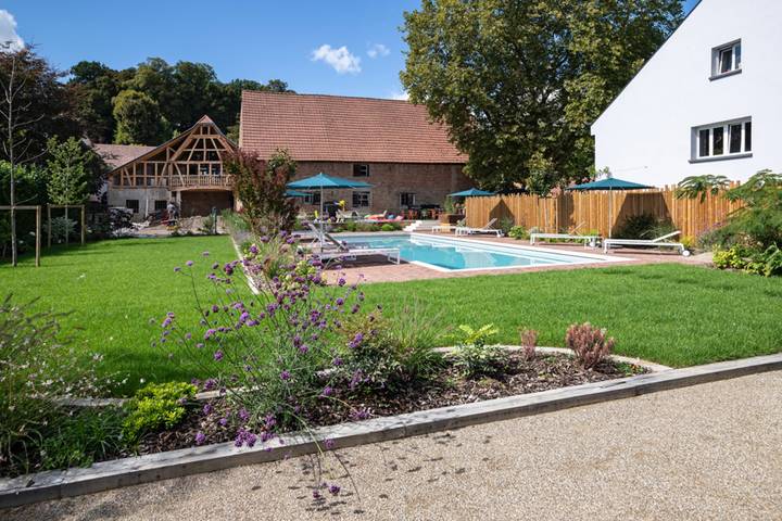 Ferienhaus für 16 Personen, mit Pool und Terrasse sowie Garten im Elsass - 4