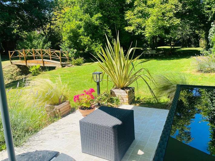 Chambre d’hôte pour 6 personnes, avec vue et jardin, animaux acceptés à Lalinde - 3