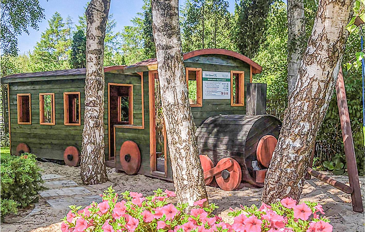 Ganze Ferienwohnung, Ferienwohnung für 4 Personen mit Terrasse in Bobolin, Powiat Sławieński