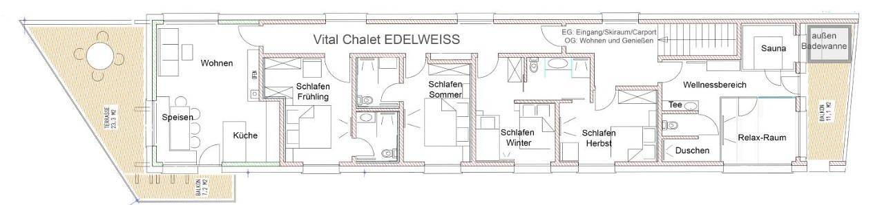 Chalet with Garden and Spa in Schröcken, Bregenzerwald