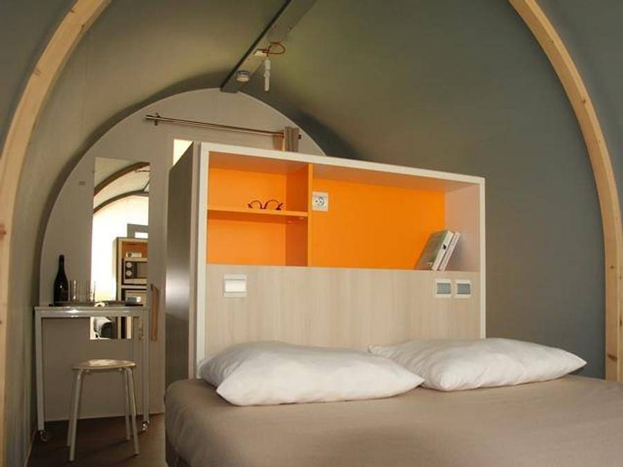 Camping L'Etang du Pays Blanc - Alojamiento 2 personas - Mini Coco Dulce (sin instalaciones sanitarias) in Guérande, Côte de Jade