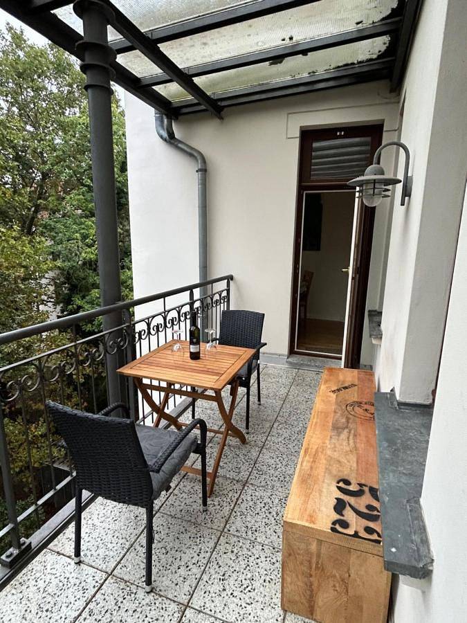 Ferienwohnung für 4 Personen, mit Garten und Ausblick in Zoo Leipzig - 3