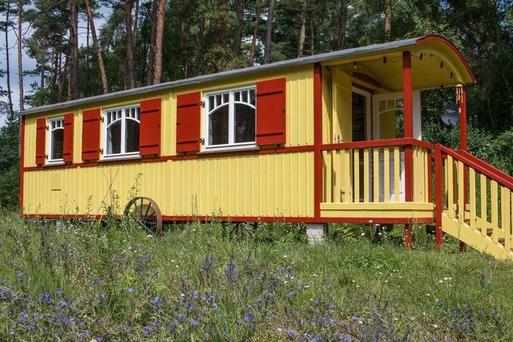 Ferienhaus für 2 Personen, mit Balkon und Garten - 1