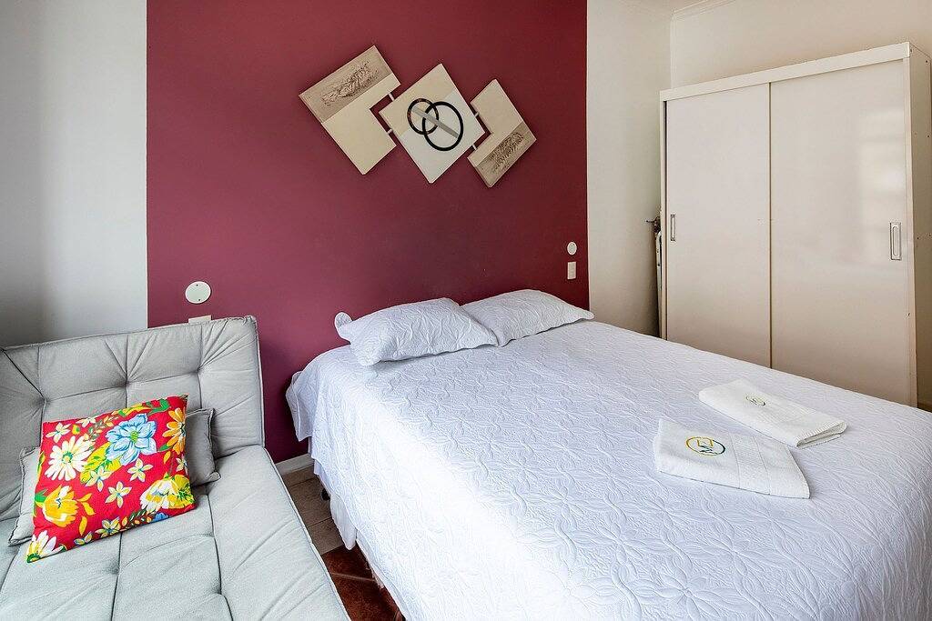 Ganze Wohnung, Economic studio with sea view in Copacabana in Copacabana, Rio de Janeiro