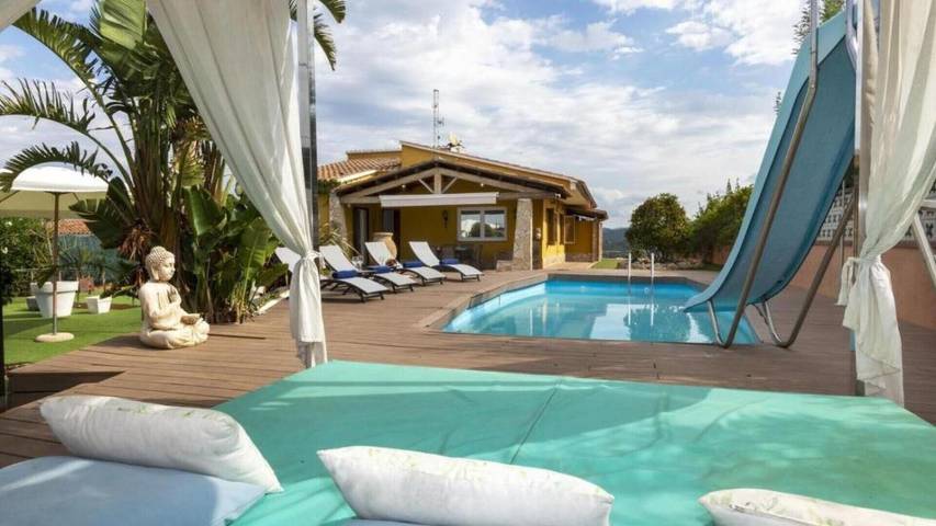 Villa „Costacabana - Soleia“ mit privatem Pool, Terrassen und WLAN in Lloret de Mar, Costa Brava