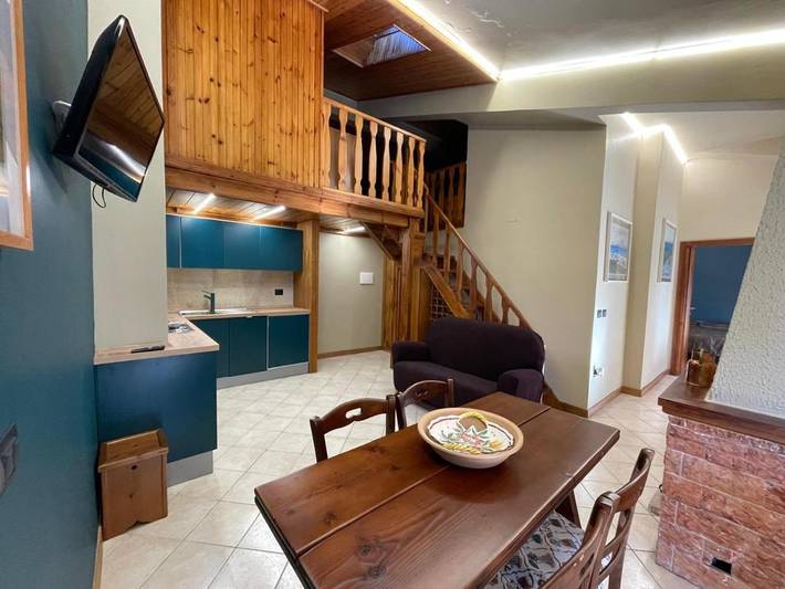 Appartamento per 8 persone, con Balcone e Panorama a Pescocostanzo