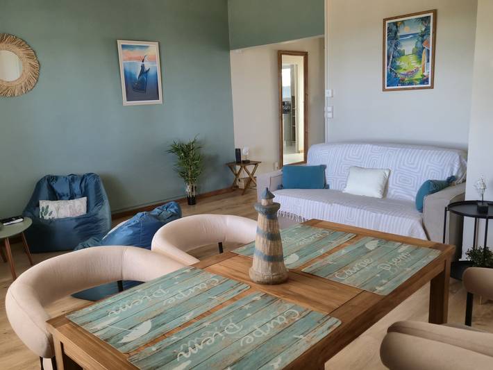 Appartement entier, Appartement climatisé avec vue sur le lagon - 2 pers. in La Saline les Bains, Saint-Paul (Réunion)