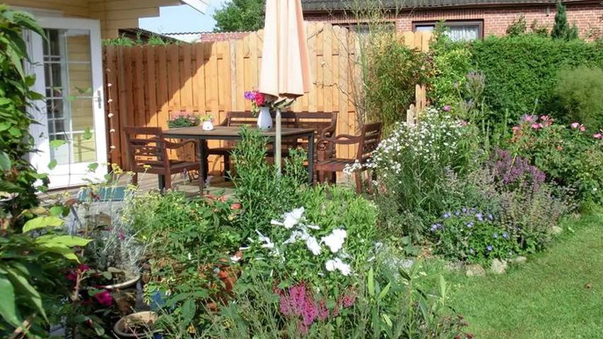 Ferienwohnung für 3 Personen, mit Garten