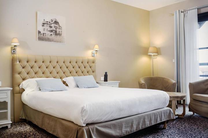 Hôtel pour 4 personnes, avec Terrasse et Jardin dans Hardelot Plage
