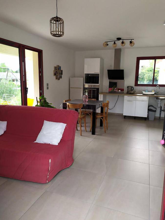 Gîte pour 4 personnes, avec jardin à Saint-Aupre