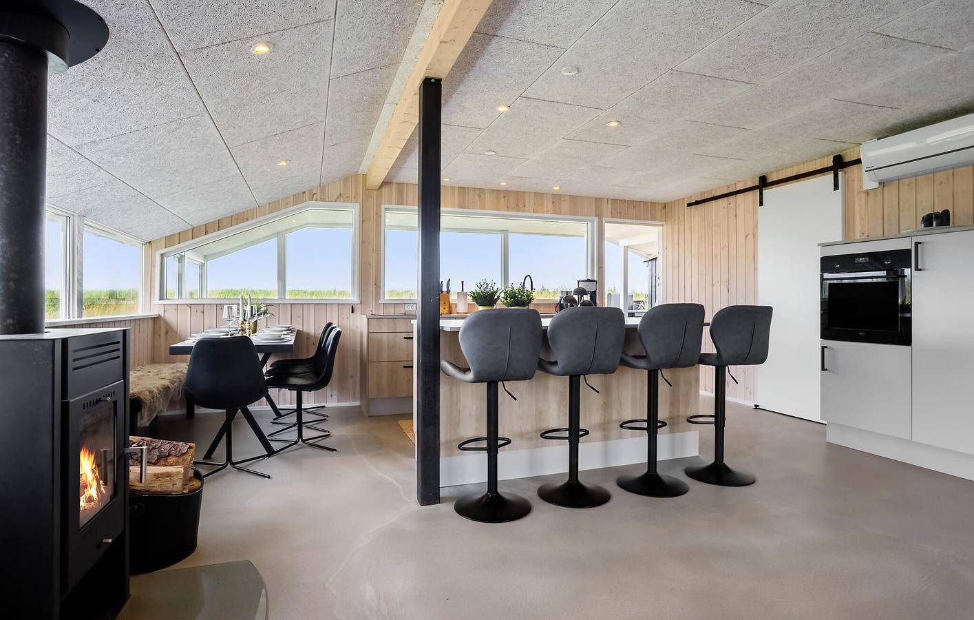 Ferienhaus für 6 Personen mit Terrasse in Handbjerg, Limfjord in Westjütland