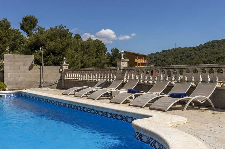 Ferienhaus für 10 Personen, mit Pool