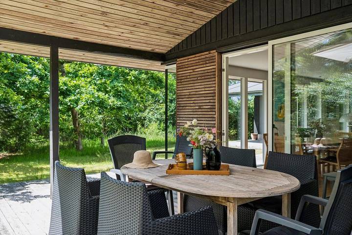 Gemütliches Ferienhaus in Strandnähe am Boeslum Strand bei Ebeltoft in Dråby Strand, Ebeltoft