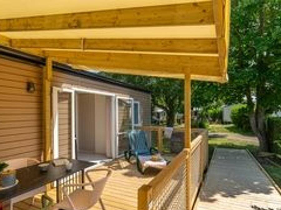 Camping Sandaya - La Côte De Nacre - Mobilheim 4 personen - Cottage 4p 2ch **** Pmr in Saint-Aubin-sur-Mer (Calvados), Caen und Umgebung