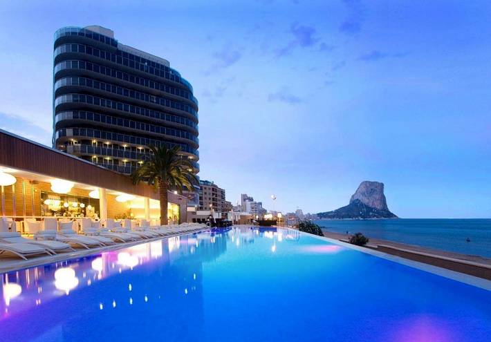 Hôtel pour 10 personnes, avec Jacuzzi et Sauna à Calpe