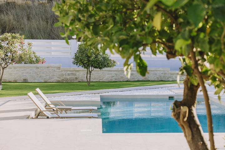 Villa für 5 Personen, mit Garten und Meerblick sowie Pool auf Kreta - 3