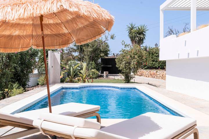 Apartamento para 8 personas, con Jardín en San Roque