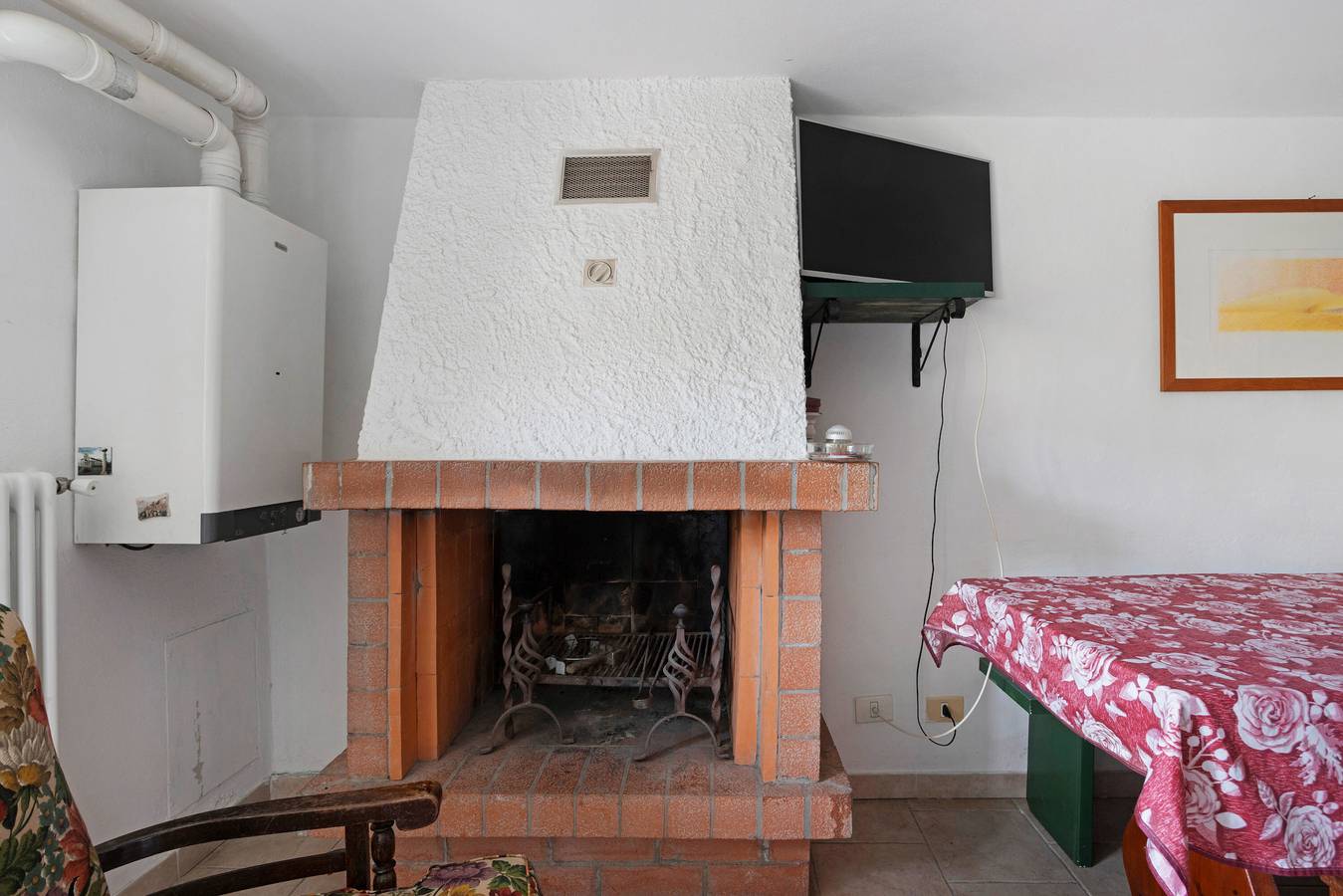 Vakantiehuis 'Casa Di Luciana' met balkon en wifi in Castelnuovo Magra, Italiaanse Rivièra