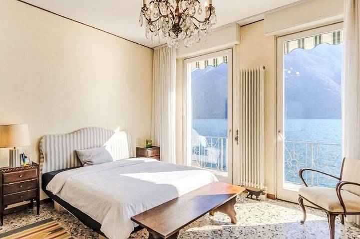 Caratteristica villa indipendente per 5 persone con Wifi, patio, animali ammessi e vista panoramica in Valsolda, Lago di Lugano (Italia)