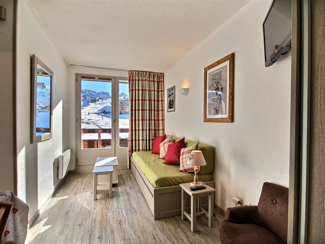 Appartement De Vacances pour 4 Personnes dans Plagne Soleil, Mâcot-la-Plagne