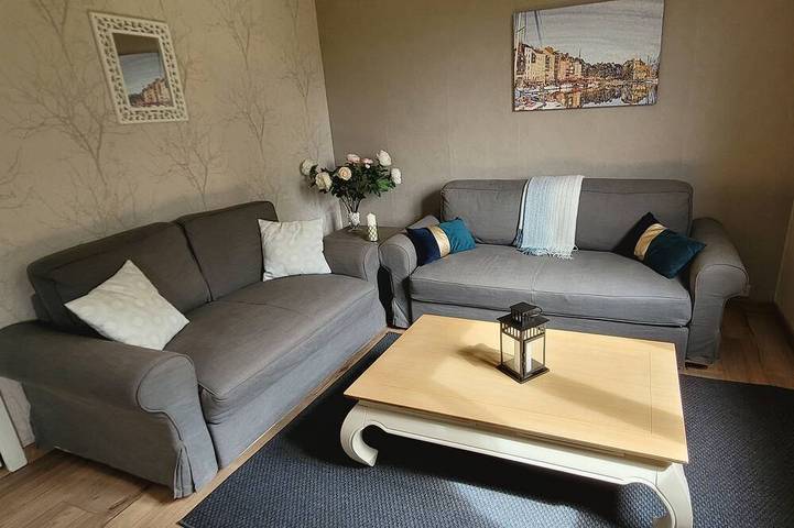 Appartement de vacances pour 4 personnes, avec Jardin