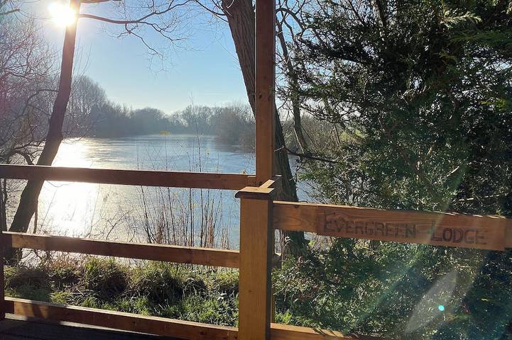 Log cabin for 3 people, with garden in Brandesburton