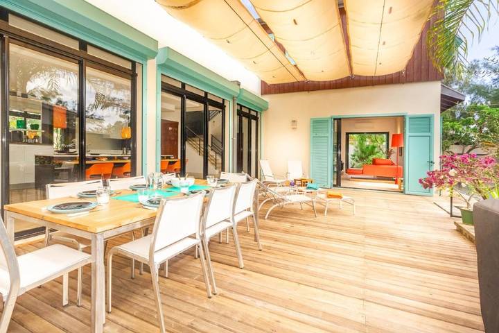 Location de vacances pour 8 personnes, avec piscine ainsi que vue et jardin dans Plage de Boucan Canot - 4