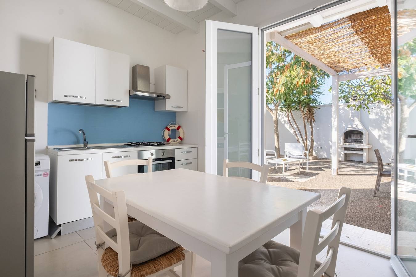 Maison de Vacances 'Serèn – Villa Premium en Bord de Mer' avec Jardin Privé, Wi-Fi et Climatisation in Porto Cesareo, Golfe de Tarente