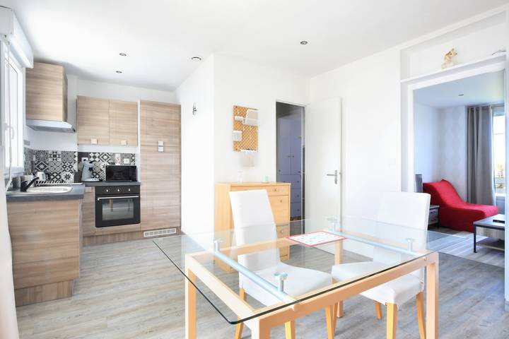 Appartement entier, En bord de mer - Appt à moins d'un km de la plage in Barneville-Carteret, Côte de la Déroute