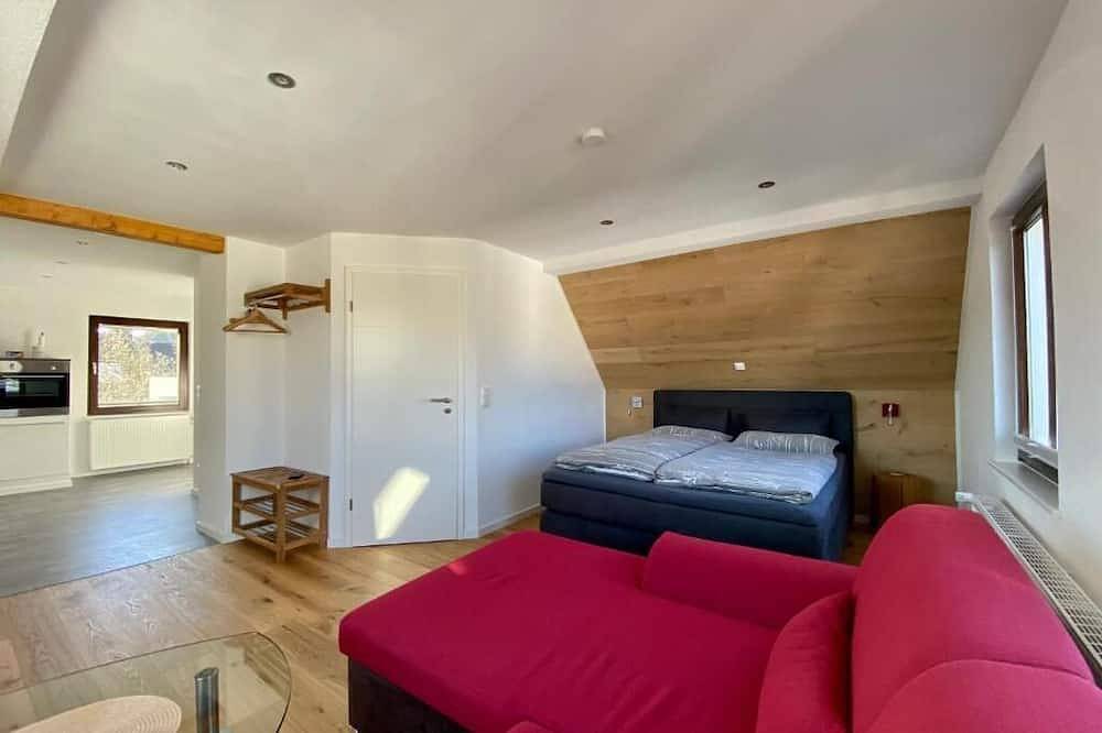 Ganze Wohnung, \"Ruhe und Natur erleben\" im Apartmenthaus Ruhezeit Apartment \"Salzböde\" in Bad Endbach, Naturpark Lahn-Dill-Bergland