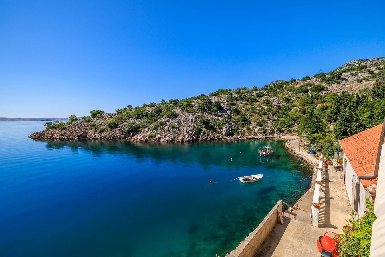 Ganzes Studio, Apartments Tasa in Baric Draga, Naturpark Velebit