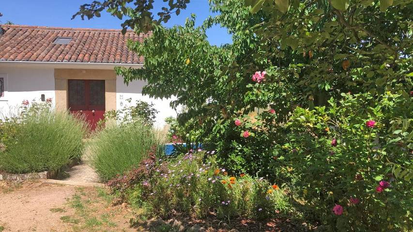 Casa rural para 4 personas, con vistas y jardín en Castelo de Vide