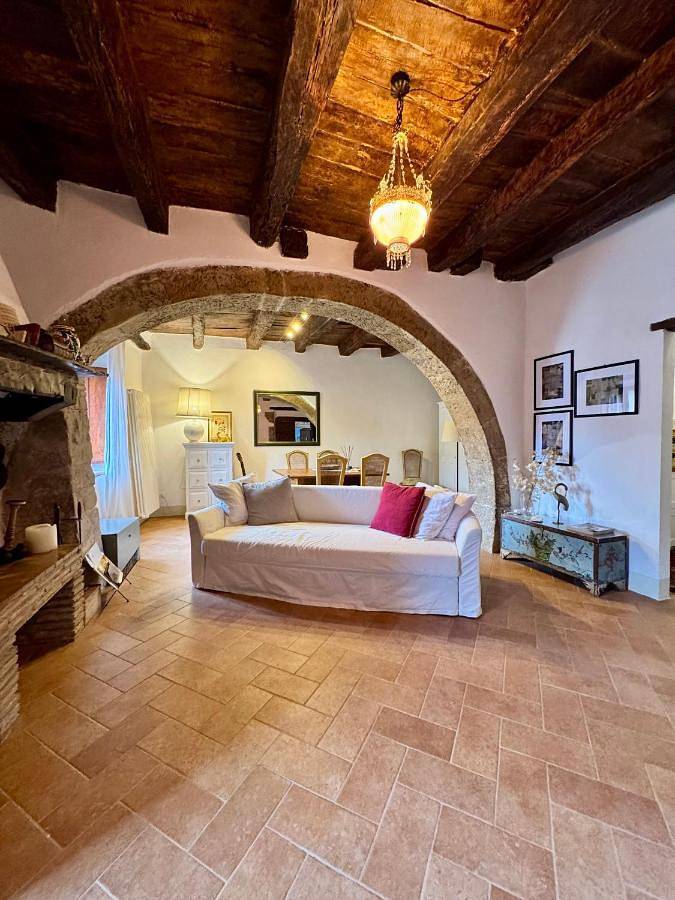 Appartamento per 4 persone, con Balcone e Terrazza nonché Panorama a Sacrofano