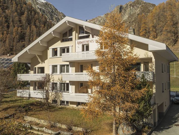 Ferienwohnung für 2 Personen, mit Balkon in Samnaun