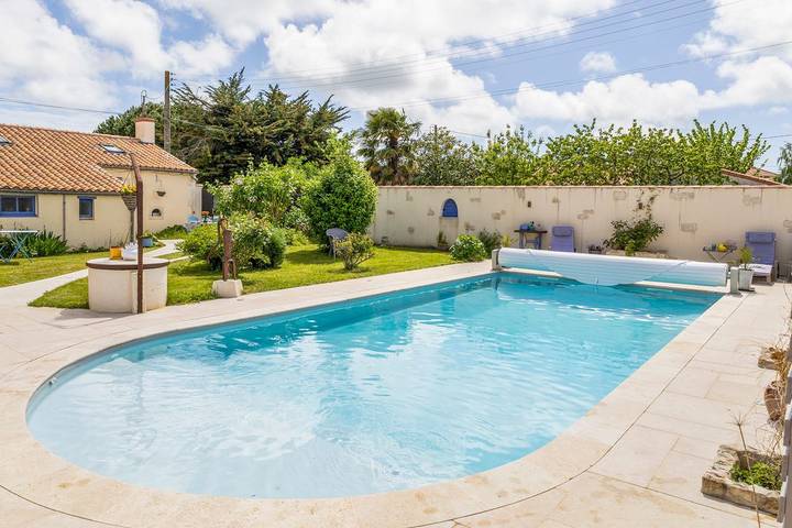 Maison de vacances pour 8 personnes, avec Jardin et Piscine à Angles