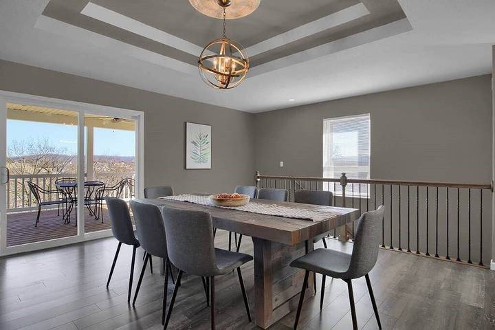 Ferienhaus für 14 Personen, mit Balkon in Hermann