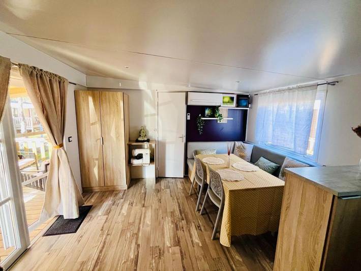 Camping para 6 personas, con jardín y terraza, Se admiten mascotas en Capbreton